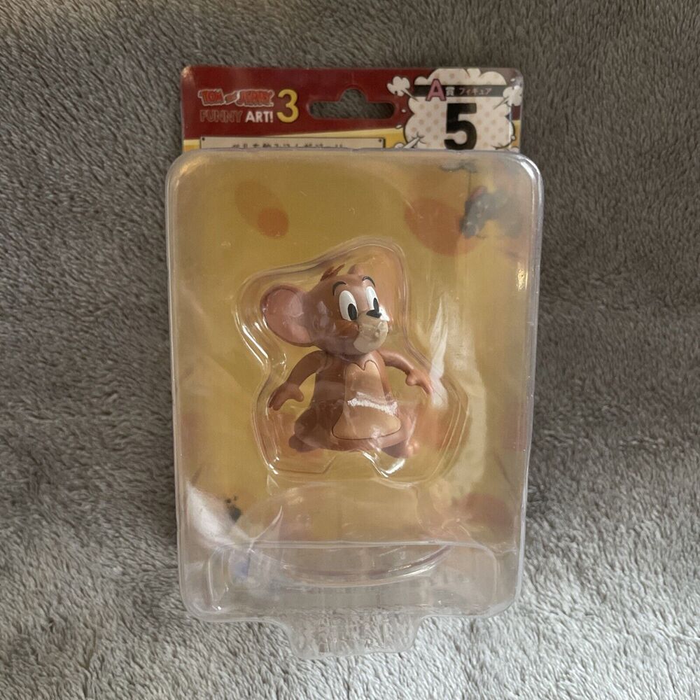 Tom And Jerry Figure Happy Lottery Ichibankuji Funny Art A5 Fat Jerry Mouse